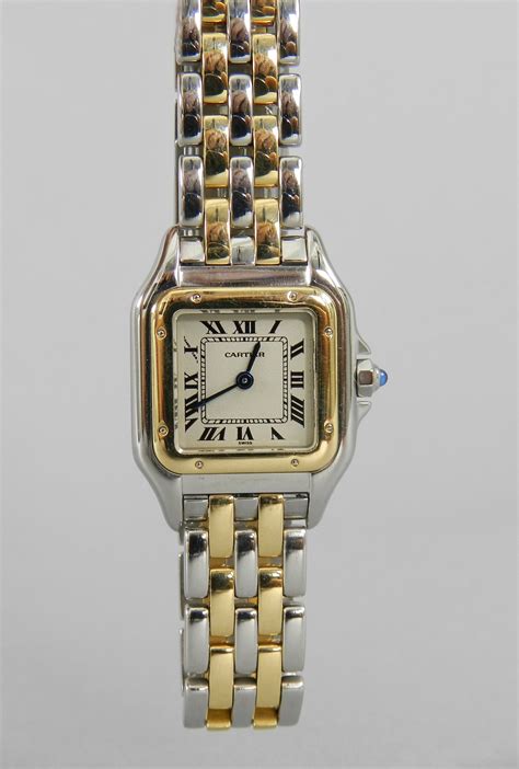 cartier tank 18k gold electroplated|cartier ladies panthere 18k gold.